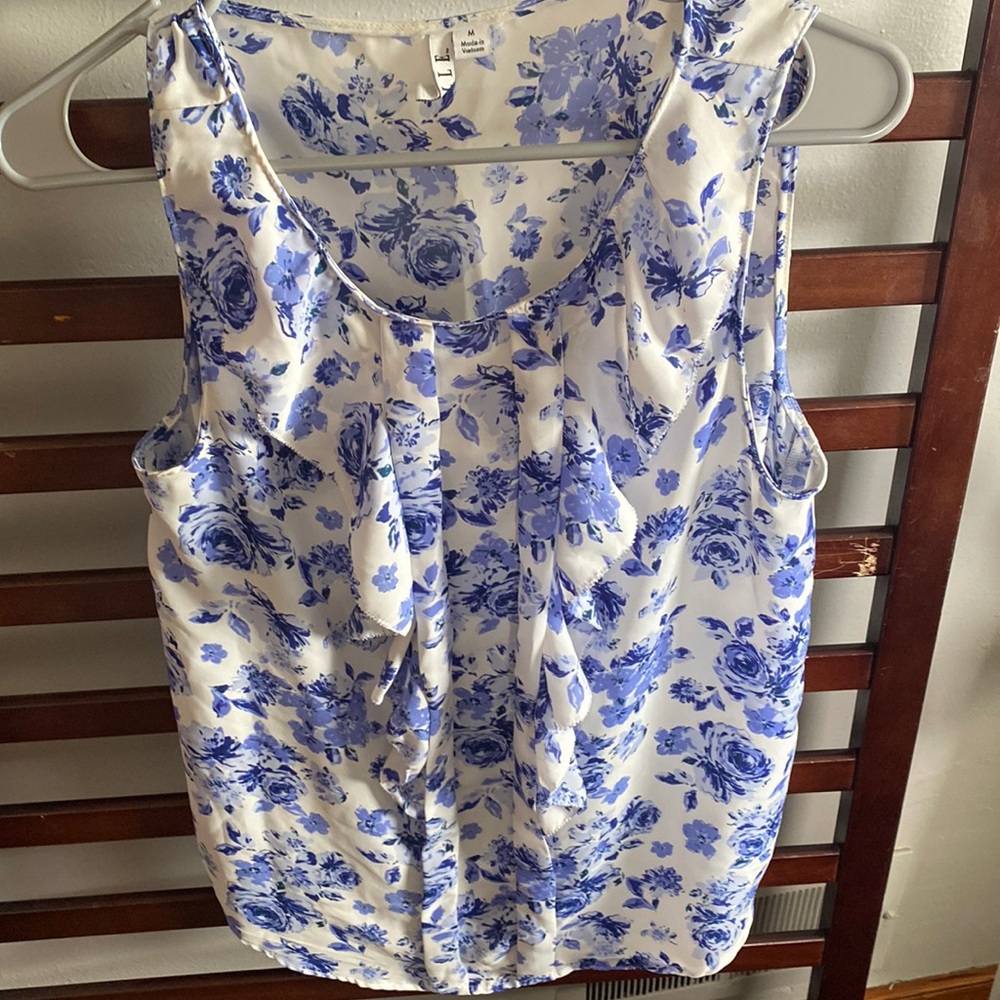 Floral Tank. Medium.